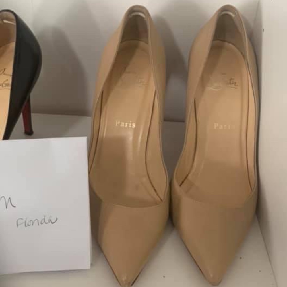 Christian Louboutin Pigalle 100mm, sz 39